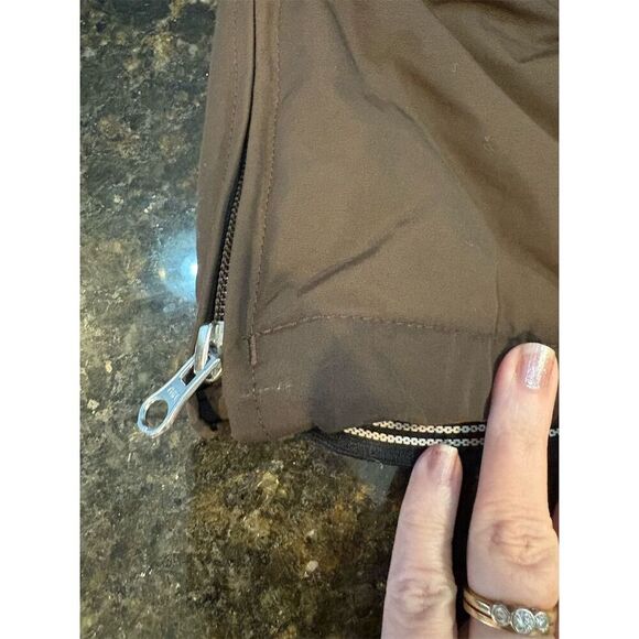 Lands' End Boys Brown Ski Pants Size 4 Insulated Winter Activewear - Picture 3 of 7